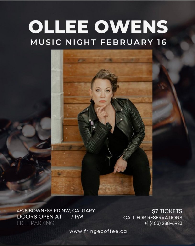 💛SHOW ALERT💛

Thursday Feb 16th, you can catch me playing at Fringe Coffee in Bowness at 7:00 PM.

Tickets only 7$ - reservations recommended (403) 288 6923
