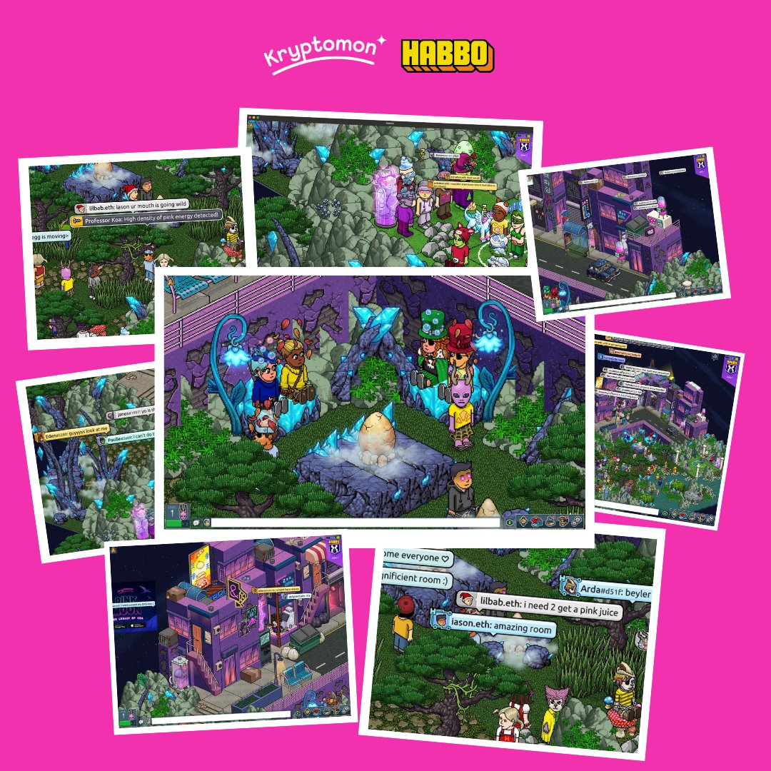 KryptomonTeam's tweet photo. Thank you for your participation in the #KryptomonxHabbo After-party! https://t.co/LIHLmCCvUx
