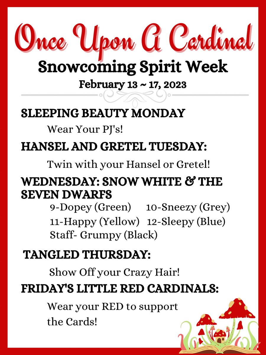 Now, let’s go!!!! Who’s ready for #Snoco Spirit Week?