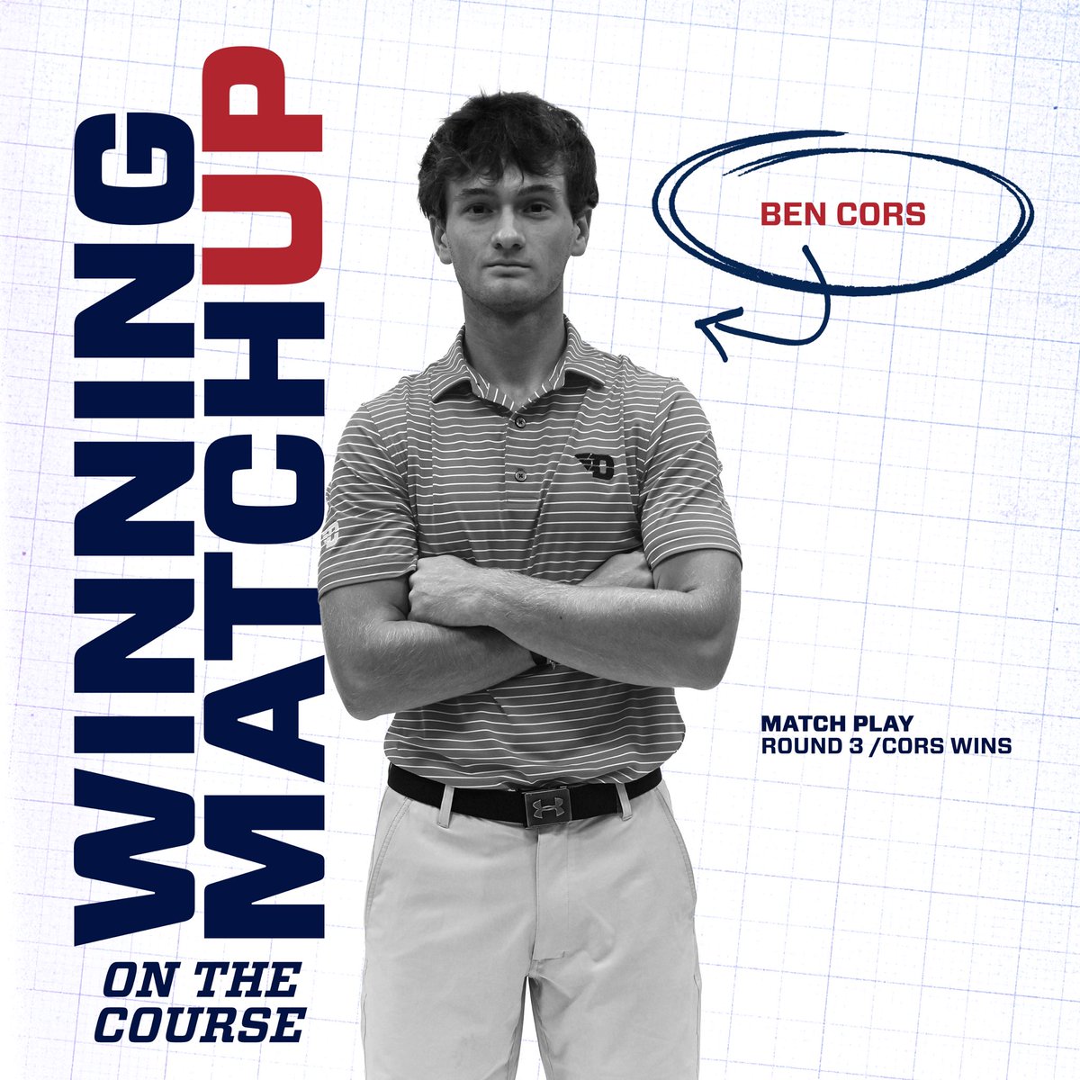 𝐅𝐈𝐍𝐀𝐋 𝐑𝐎𝐔𝐍𝐃 𝐑𝐄𝐒𝐔𝐋𝐓𝐒 ☑

Match-up wins: Blake Solomon, Henry May and Ben Cors. 

#UDMGOLF // #GoFlyers