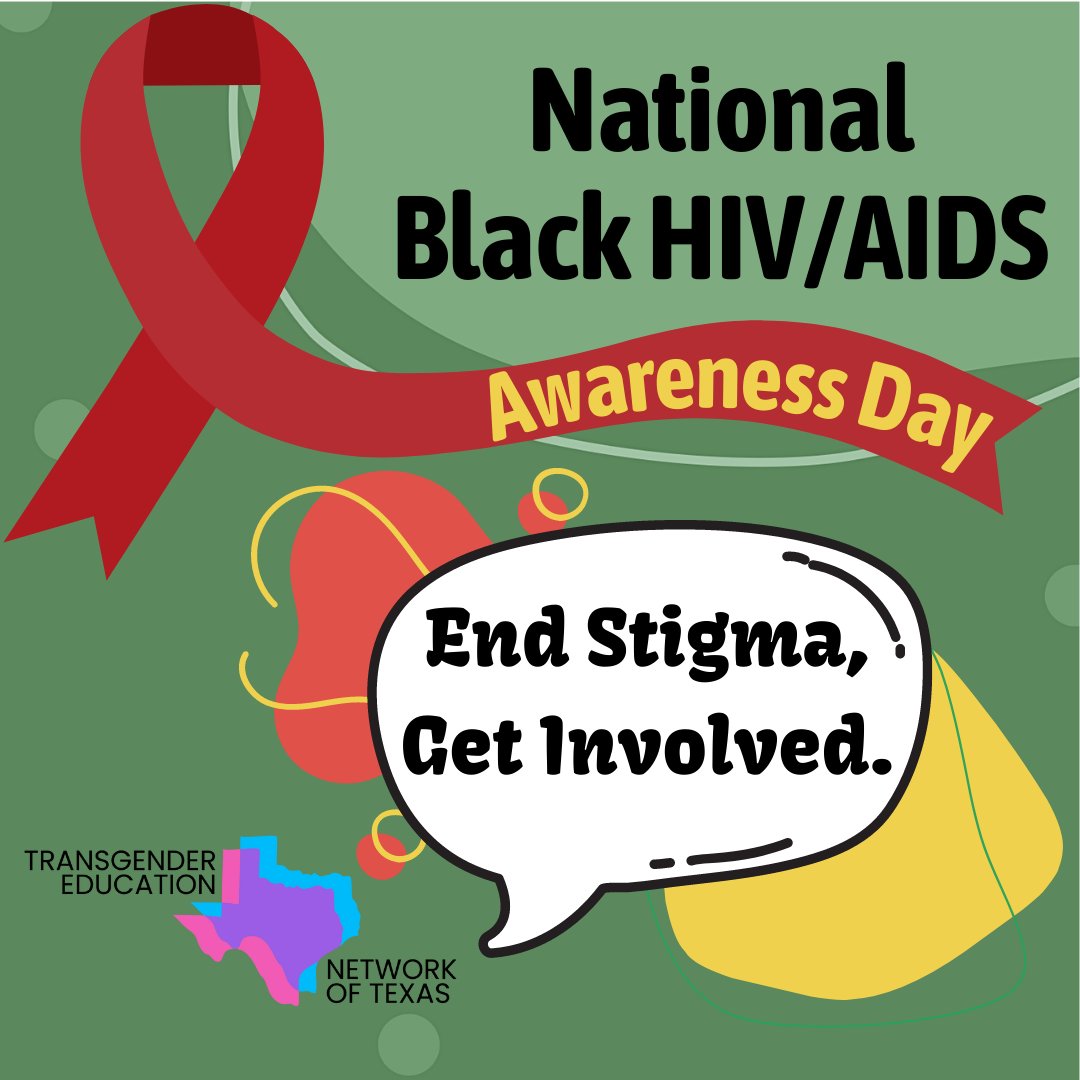 Observe National Black HIV/AIDS Awareness Day (NBHAAD) with TENT!

The first NBHAAD was in 1999, nearly 25 years ago, to acknowledge the disproportionate effect HIV has on Black communities. 
1/6
