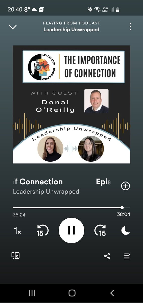 AimMoore92's tweet photo. Great insights into the importance of relationship building and making connections from @LeaderUnwrapped and Donal O Reilly 👌🏼 It is definitely something we as teachers do naturally but can often forget the power it holds 🥰 @patriciamannixm @niamhickey @Leaders_SoE https://t.co/rTTgjONTCF