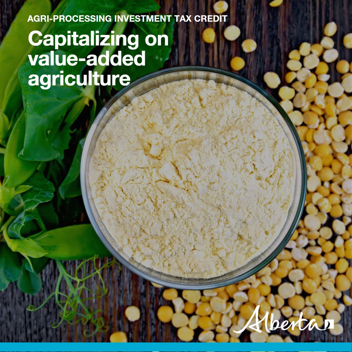 AlbertaAg's tweet photo. Demand for food is increasing globally and Canada’s #agrifood industry is experiencing fast growth. Alberta’s new Agri-processing Investment Tax Credit will help grow our #valueaddedag sector and take advantage of the wave of investment in Canada. https://t.co/iG9eD4XvsG #abag https://t.co/YG99K1XbcK