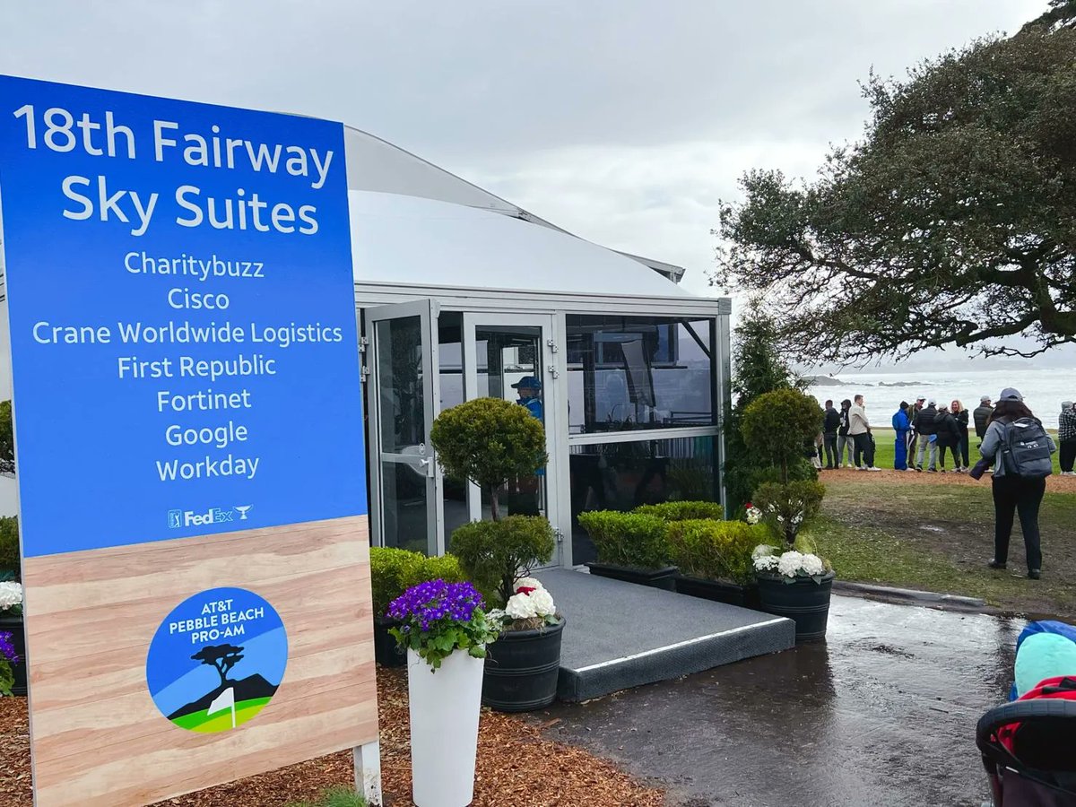 sjsubusiness's tweet photo. This weekend, over 30 #SJSU students on the Pebble Beach Special Event Management Team (SEMT) managed, planned, coordinated, and oversaw hospitality areas at the AT&T Pebble Beach Pro-Am (@attproam).
Learn more 👉 https://t.co/JkaCDiqV9s
#sjsubusiness #HTEM #attproam https://t.co/4SrpFWO3ME