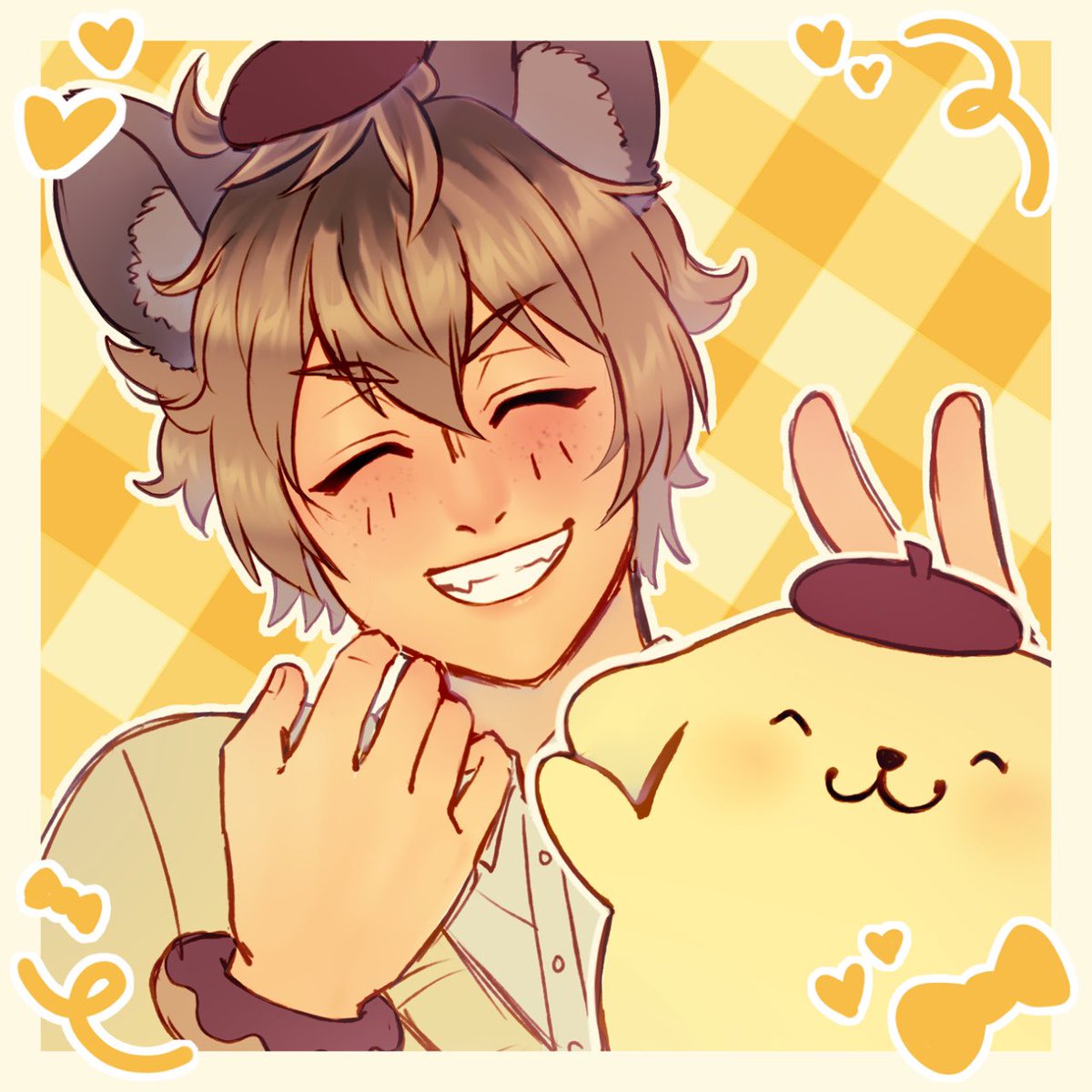 Chyron HR on Twitter: "RT @thetictactician: 💛TWST x Sanrio💛 Ruggie🍩
