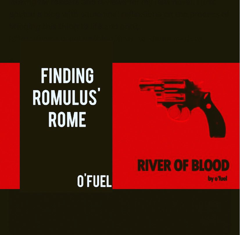 skitzofuel's tweet photo. GIVEAWAY: River of Blood in #hardcover &amp; #paperback Finding Romulus’ Rome. DM: River of Blood. Only giving away 3. After that, send me POP of Finding Romulus’ Rome on #Amazon .99 ebook or $4 paperback &amp; get a free hardcover River of Blood. #freebook #booktock #literaryfiction https://t.co/9Q9NbzscYj