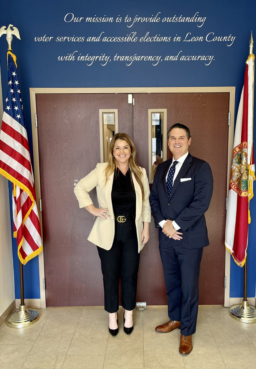 valenti_leah's tweet photo. Great to see Florida Secretary of State Cord Byrd today in Tallahassee at Supervisor of Elections orientation! #CharlotteCountySOE #GovernorDeSantis #appointee https://t.co/CgNDBA8Ko1