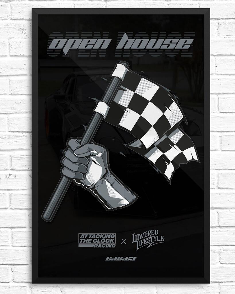 LoweredLife's tweet photo. FREE POSTERS to the first 100 people at our open house on the 18th! All hand numbered and only available here. Can’t wait to see everyone next weekend 🤘🏻🏁

#loweredlifestyle #attackingtheclockracing https://t.co/AVqqESbwhE https://t.co/tq7w5f6JvE