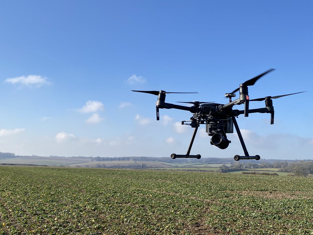 Great weather and backdrop in Dorset for operating the drone today. Looking forward to utilising all the latest drone #technology and applying it within @AgriiUK trials and R+D. 

Next stop the @lowcarbonagri show. 

#agriculture #drone #datacollection #technology