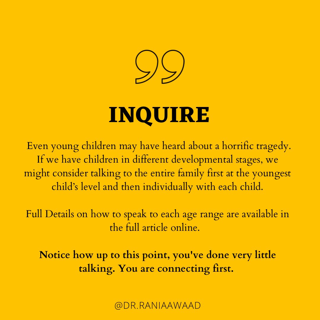 Pillars Fund on Twitter "RT DrRaniaAwaad 2/3 How to Speak to Our