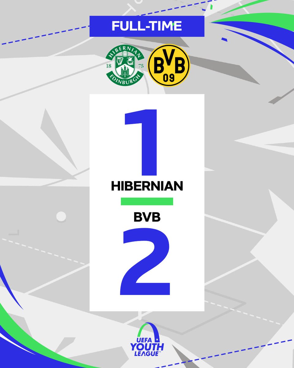 HibernianFC's tweet image. We couldn't be prouder 💚

The young Hibees bow out of the UEFA Youth League in the Play-Offs.

An incredible journey and an incredible team.

Keep your heads held high, lads.