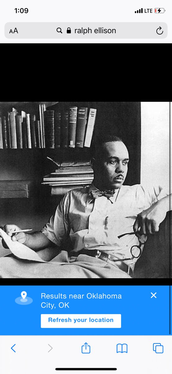 FriendsofOKCap's tweet image. Friends of the Capitol is honored to add Ralph Ellison to the plaza at the Capitol. 
African American novelist, Ellison spent 7 years writing Invisible Man.  It gained him a place as a respected American writer and remains one of the central texts of the twentieth-century canon.