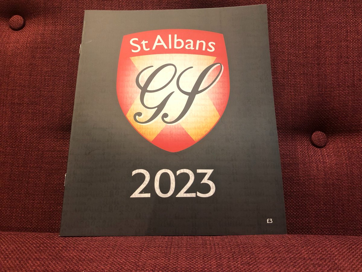 Our dress rehearsal is nearly complete - and the ink is dry on the 2023 Gang Show programme :-) Roll on Opening night tomorrow. We are soooo excited and have a show to absolutely knock your socks off with. See you tomorrow! stalbansgangshow.com/tickets #gangshow #StAlbans