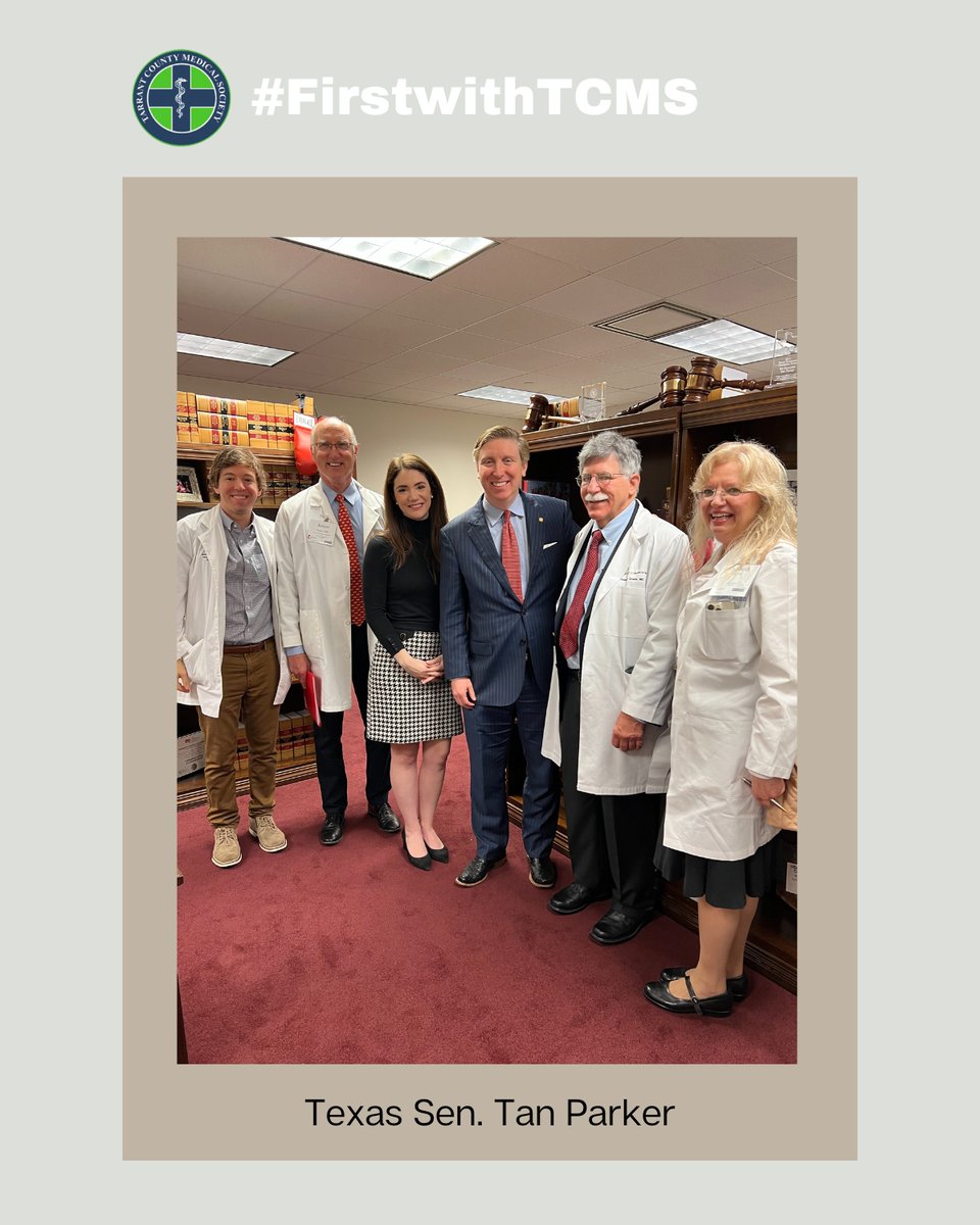 TarrantCountyMS's tweet photo. TCMS members join with other Texas Physicians to kick off First Tuesday in the Texas Capitol! 

#TMAadvocacy #FirstwithTCMS #FutureofMedicine https://t.co/ogCcb8hbcu