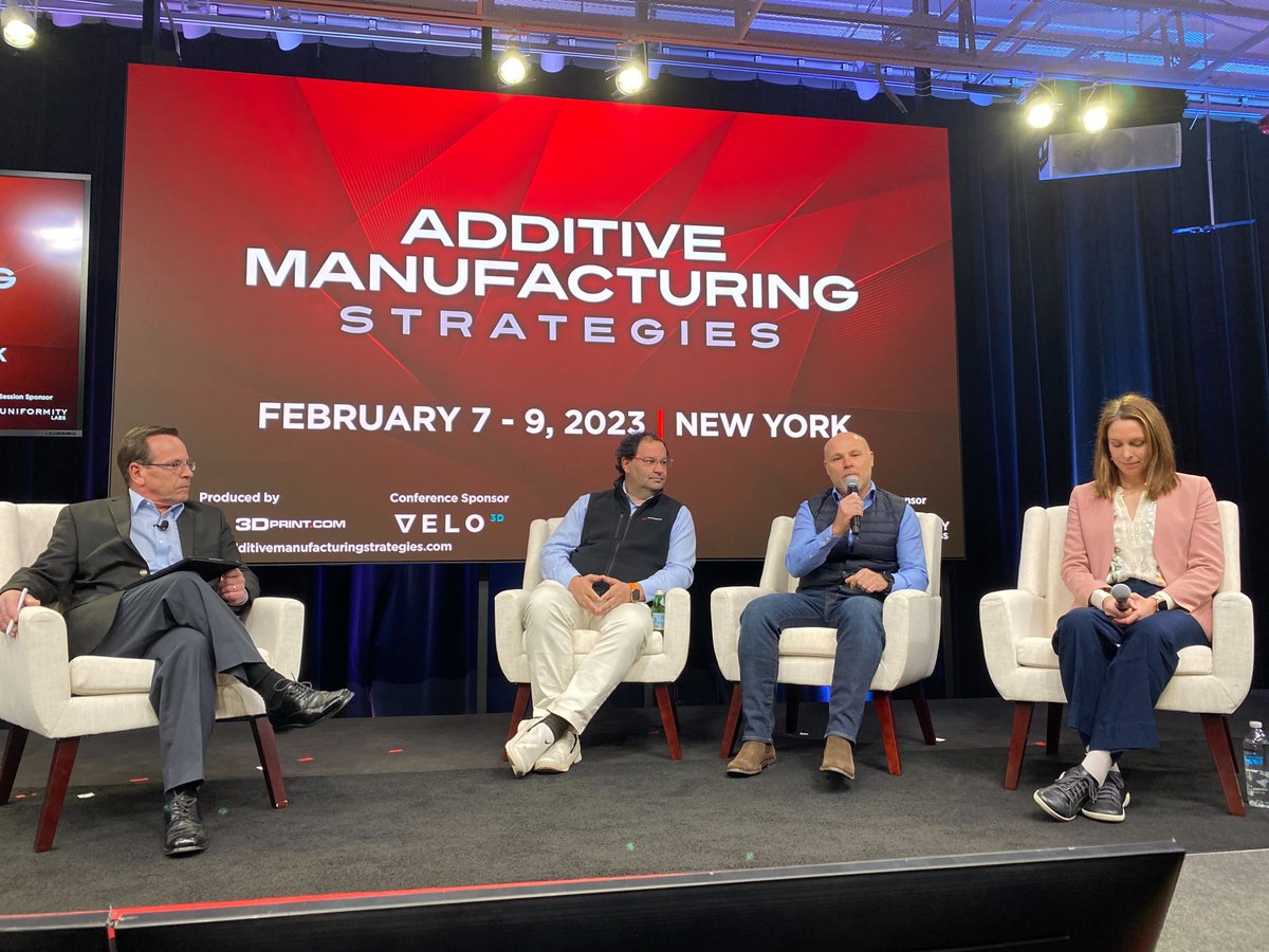Christian Lonne spoke today at Additive Manufacturing Strategies on a panel about the future of binder jet metal printing.