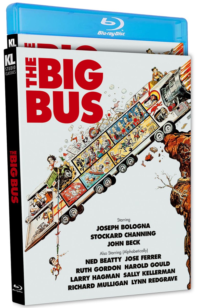 KLStudioClassic's tweet photo. Coming April 25th!
https://t.co/fNM2DIVgUx

THE BIG BUS (1976)
• Brand New 4K Master
• NEW Audio Commentary by Film Historians Howard S. Berger and Nathaniel Thompson
• TV Spots
• Theatrical Trailer

Wonderfully directed by John Frawley (Kid Blue, The Muppet Movie). https://t.co/bLtVsxxeIF