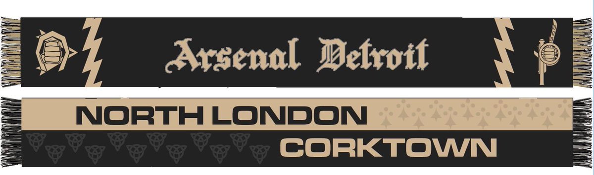 ArsenalDetroit's tweet image. New Arsenal Detroit scarves will be available soon! Please send a DM if interested! ($20 per scarf. Shipping extra)
