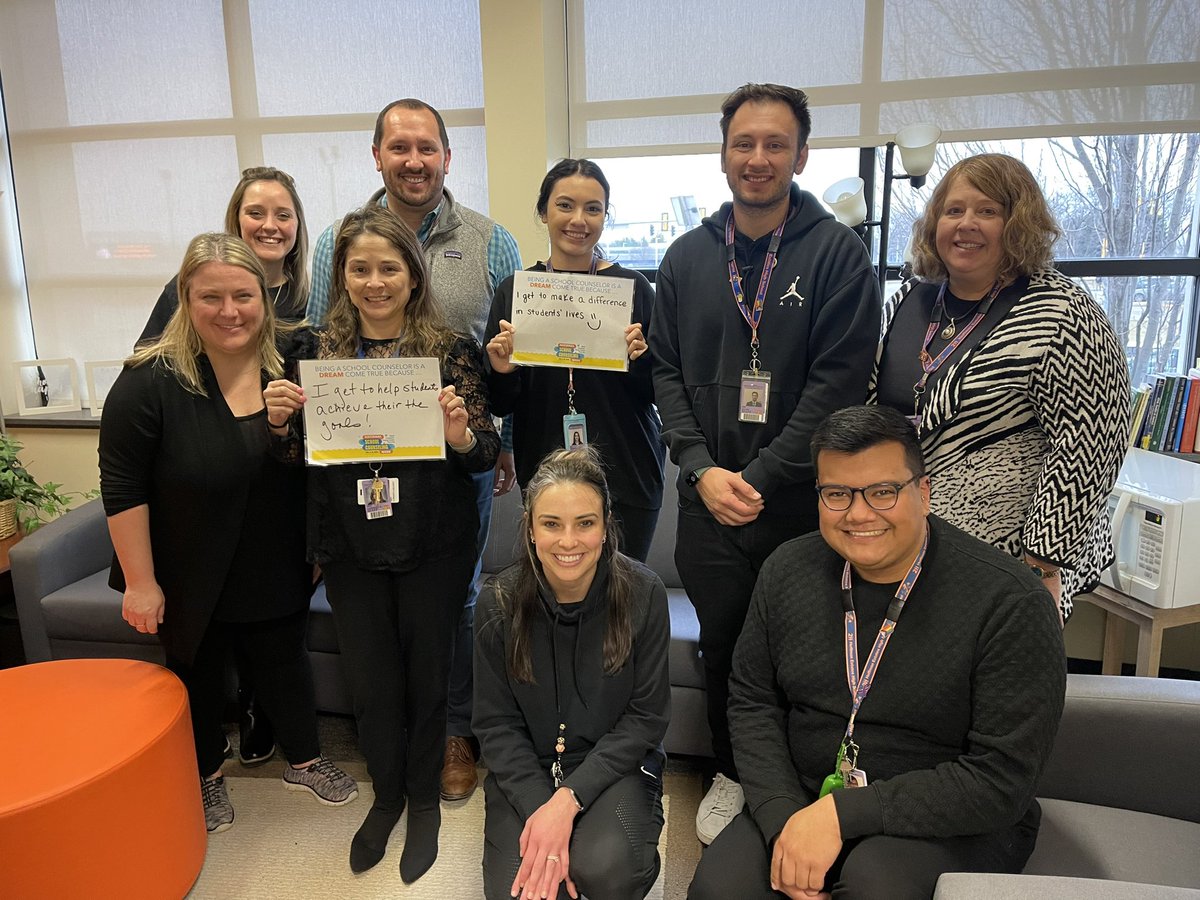 Day 2 of National School Counseling Week! Being a School Counselor IS a DREAM come true!!! @HEHSHawks @MrJCBrownHEHS <a href="/HSDistrict211/">District 211</a> #NSCW23 #HerefortheKids #HEHSStudentServices