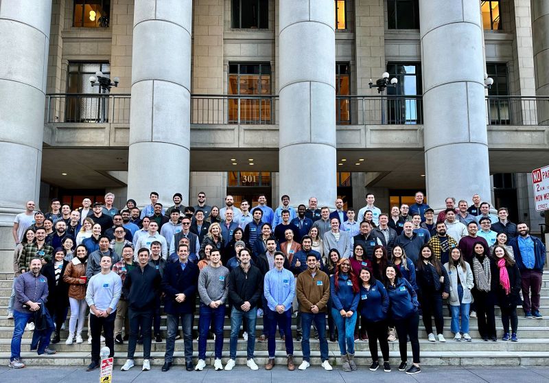 dealpath's tweet photo. Back in January, the Dealpath team traveled from our NYC, Toronto, and Austin offices to our San Francisco headquarters for our Company Kick Off—here's to 2023! #Dealpath #dealmanagement #commercialrealestate #proptech #cretech #realestate #investmentmanagement #culture #cre https://t.co/Rb1mIdva4w
