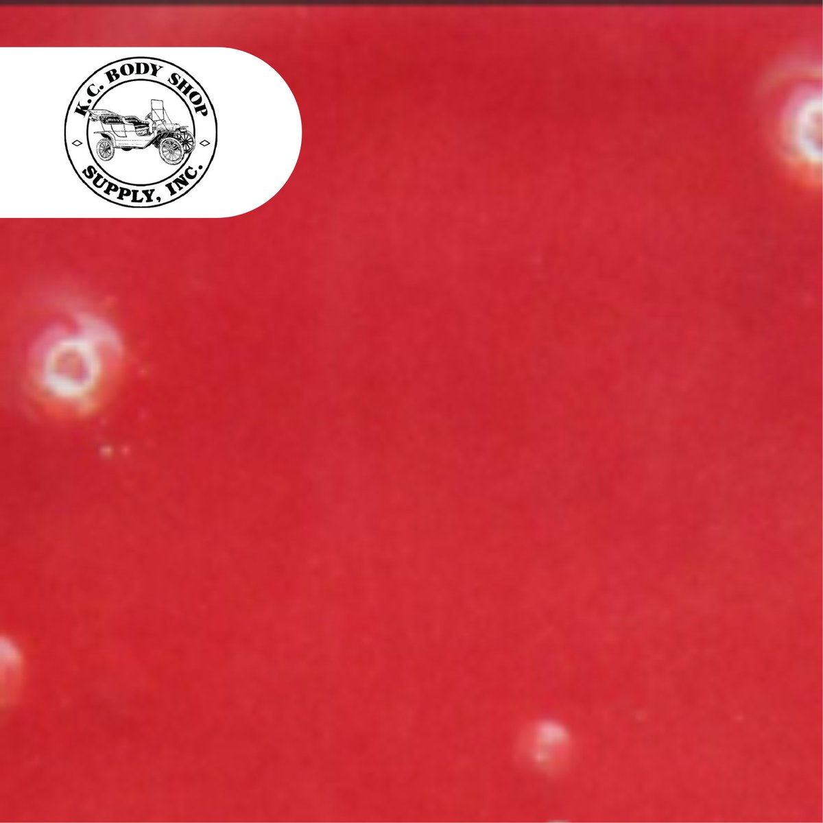 KCBodyShop's tweet image. The solvent popping pinhole craters are caused by liquid solvents (thinners or reducers) trapped below the finish and pushing through and “popping” to the paint’s surface as it dries. 
#KCBodyShopSupply #GleamAutomotiveFinish #CarPaintShopsNearMe #CarPaintingNearMe