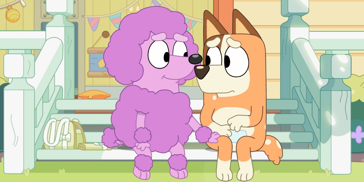 OfficialBlueyTV's tweet image. You're doing great 💗🧡

#Bluey