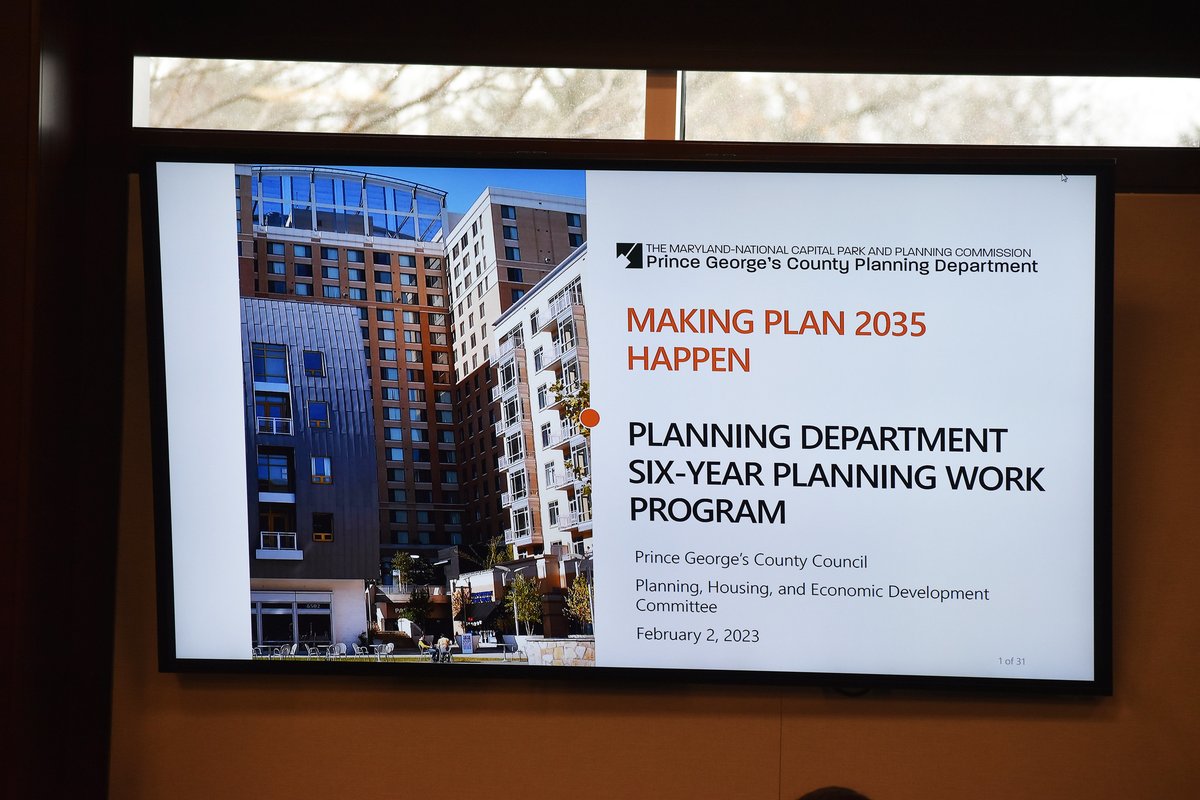 Prince County Planning Department on Twitter "Last week we