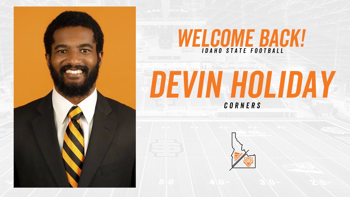 Finally, Coming back to coach the Corners. The one and only 
<a href="/DevinRHoliday/">Devin Holiday</a>

#RoarTogether