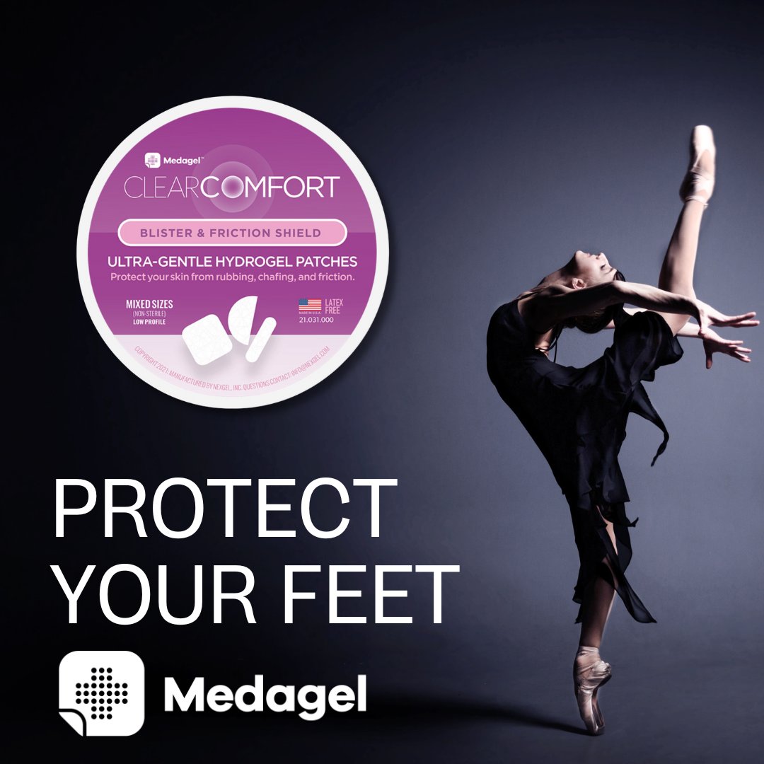 Dancer? We have the best protection for your feet!
Get yours today at the link in our bio

#hydrogel #NEXGEL #dancer #blisters #shoecomfort