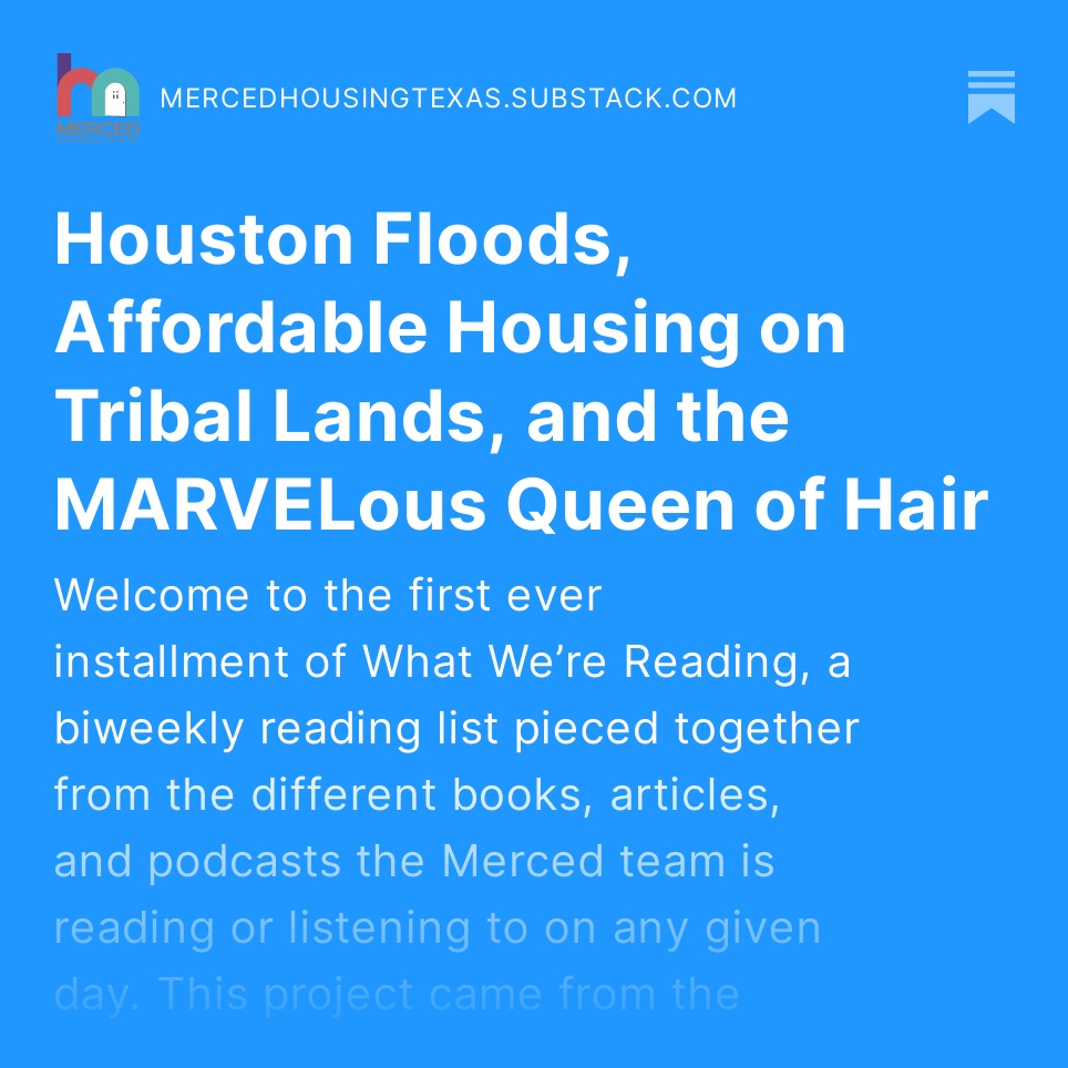 MercedTexas's tweet photo. Pause, dog-ear that page you're reading, and take a look at this! We've just launched our NEW What We're Reading Substack. You can check it out at:
https://t.co/cot1Wpv4Md https://t.co/ihCI84UPYR