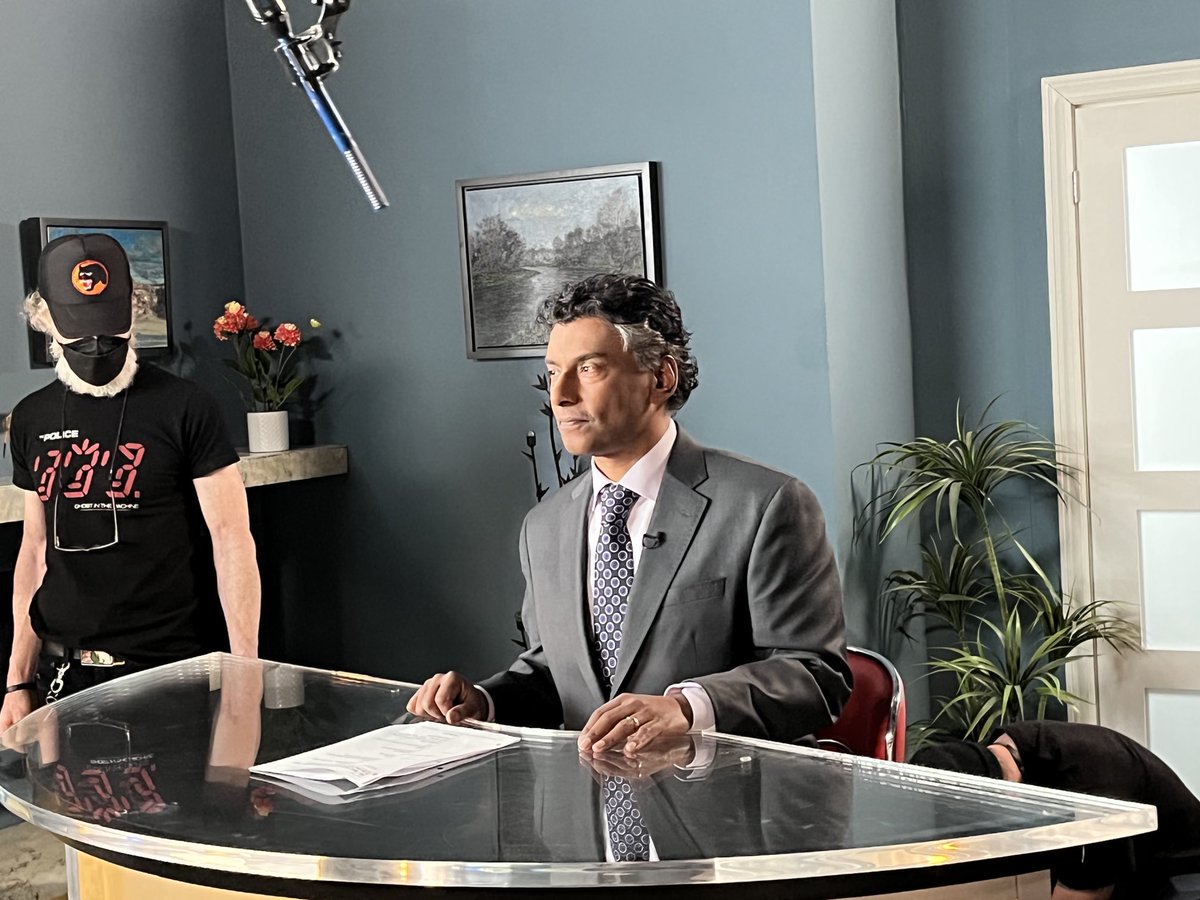 Ian Hanomansing (@ianhanomansing) on Twitter photo The last time I was at an anchor desk in a Halifax studio was August 1987, filling in on Maritimes Tonight. Until now. I have a couple minuteson 22 Minutes tonight . As <a href="/colinmochrie/">Colin Mochrie</a> pointed out, this could just be my big break! (More significantly, he’s on tonight, too). The last time I was at an anchor desk in a Halifax studio was August 1987, filling in on Maritimes Tonight. Until now. I have a couple minuteson 22 Minutes tonight . As <a href="/colinmochrie/">Colin Mochrie</a> pointed out, this could just be my big break! (More significantly, he’s on tonight, too).
