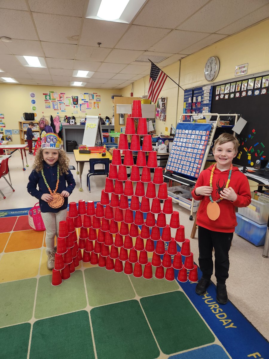 EKESCommunity's tweet photo. EKES students had so much fun celebrating their 100th day of school! https://t.co/3mfeLJsSLU
