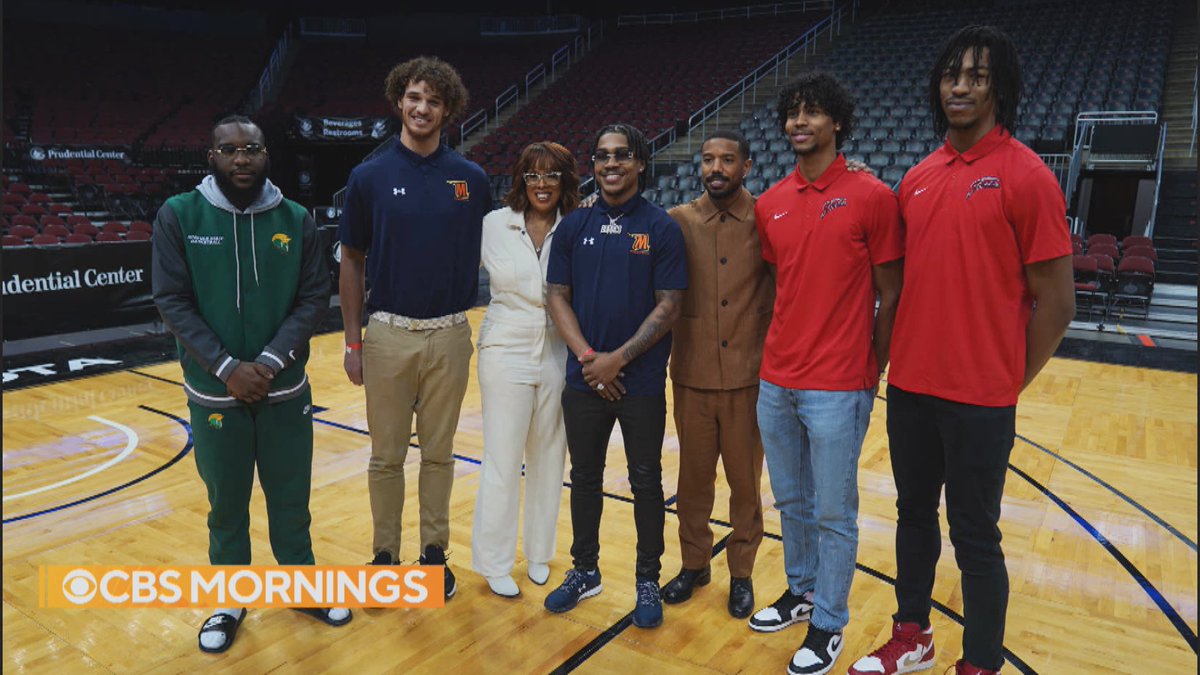 During Wednesday's 8 a.m. hour on @CBSMornings, tune in to check out our men’s basketball student athletes who were interviewed by @GayleKing for a segment airing on the morning show.