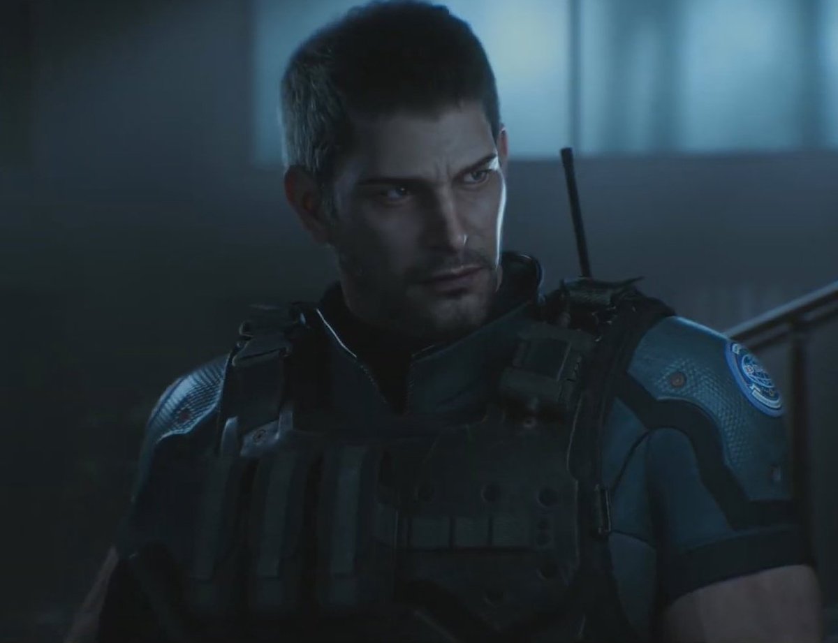 dailyremen's tweet photo. chris redfield | resident evil: death island https://t.co/RUyj2ItW05