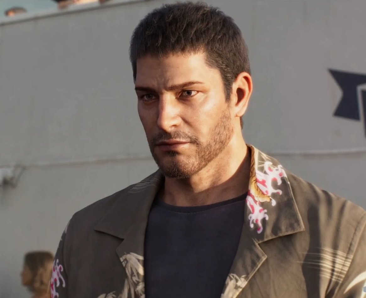 dailyremen's tweet photo. chris redfield | resident evil: death island https://t.co/RUyj2ItW05