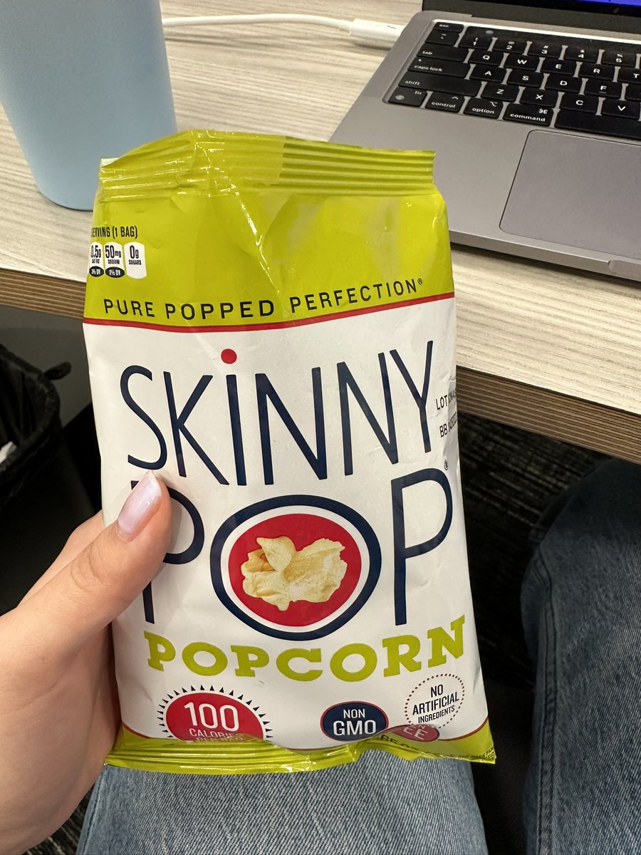 paninibeans's tweet photo. I put my hot Cheetos inside the popcorn bag so no one at work will know I’m a hot chip girl https://t.co/UJY0mjRMoz