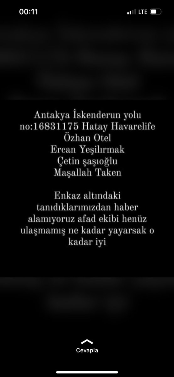 mrscarefree's tweet photo. #AFAD #ENKAZALTİNDAYİM https://t.co/2nzgPknajX