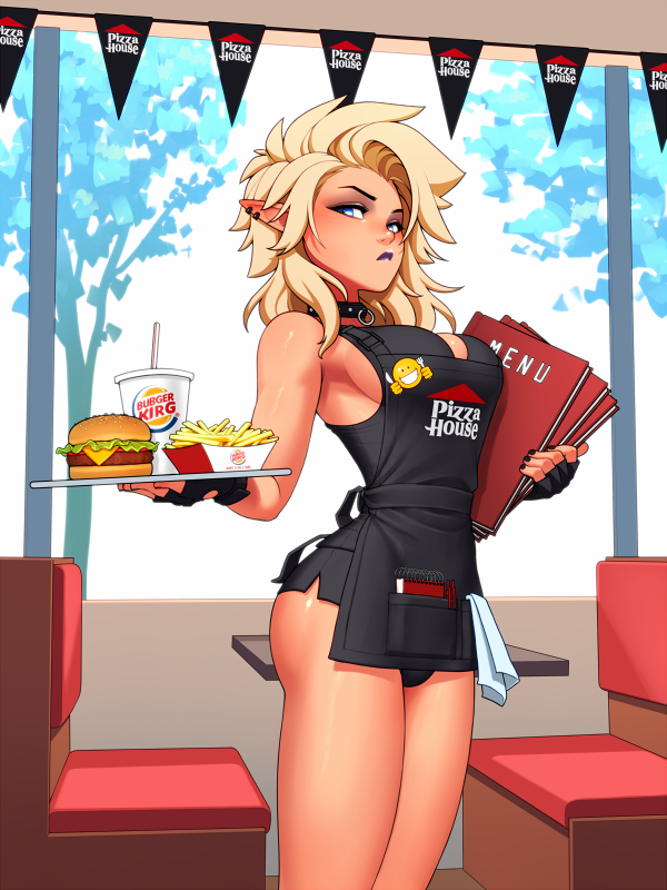 RoninDudeArt's tweet photo. Sassy: "Welcome to Pizza House, enjoy your order."
Customer: "Uh I didn't order a... burger?"

nsfw set: https://t.co/SF887hi1Wh https://t.co/sUgHzJai1G