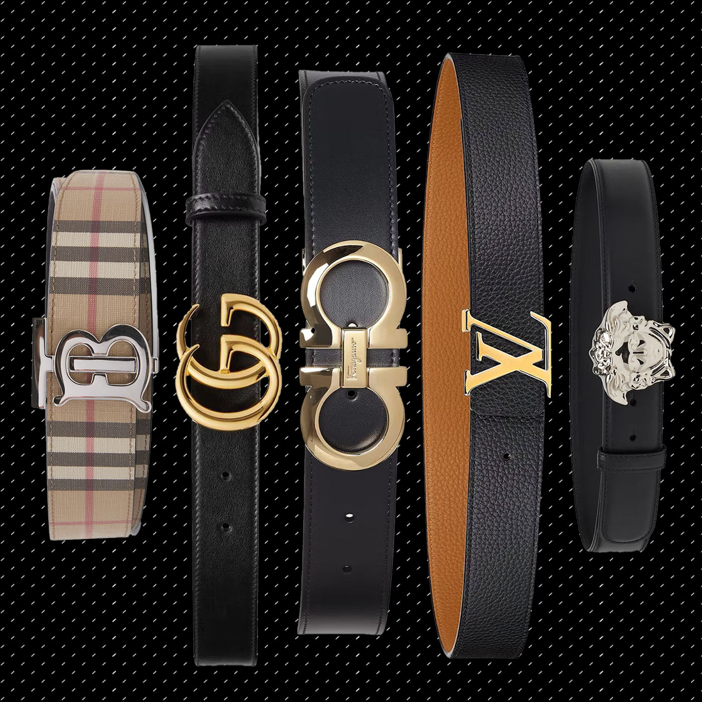 Designer belts names hot sale