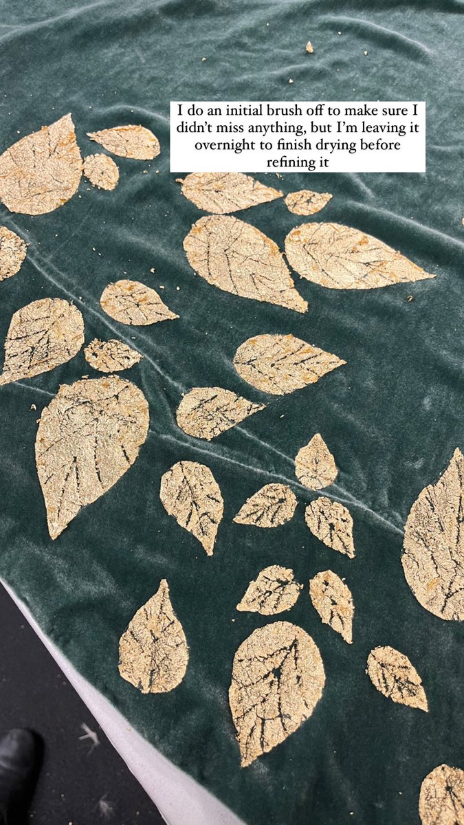 Silhouette Cosplay 🔜 Katsucon on Twitter "The leaves are faux gold