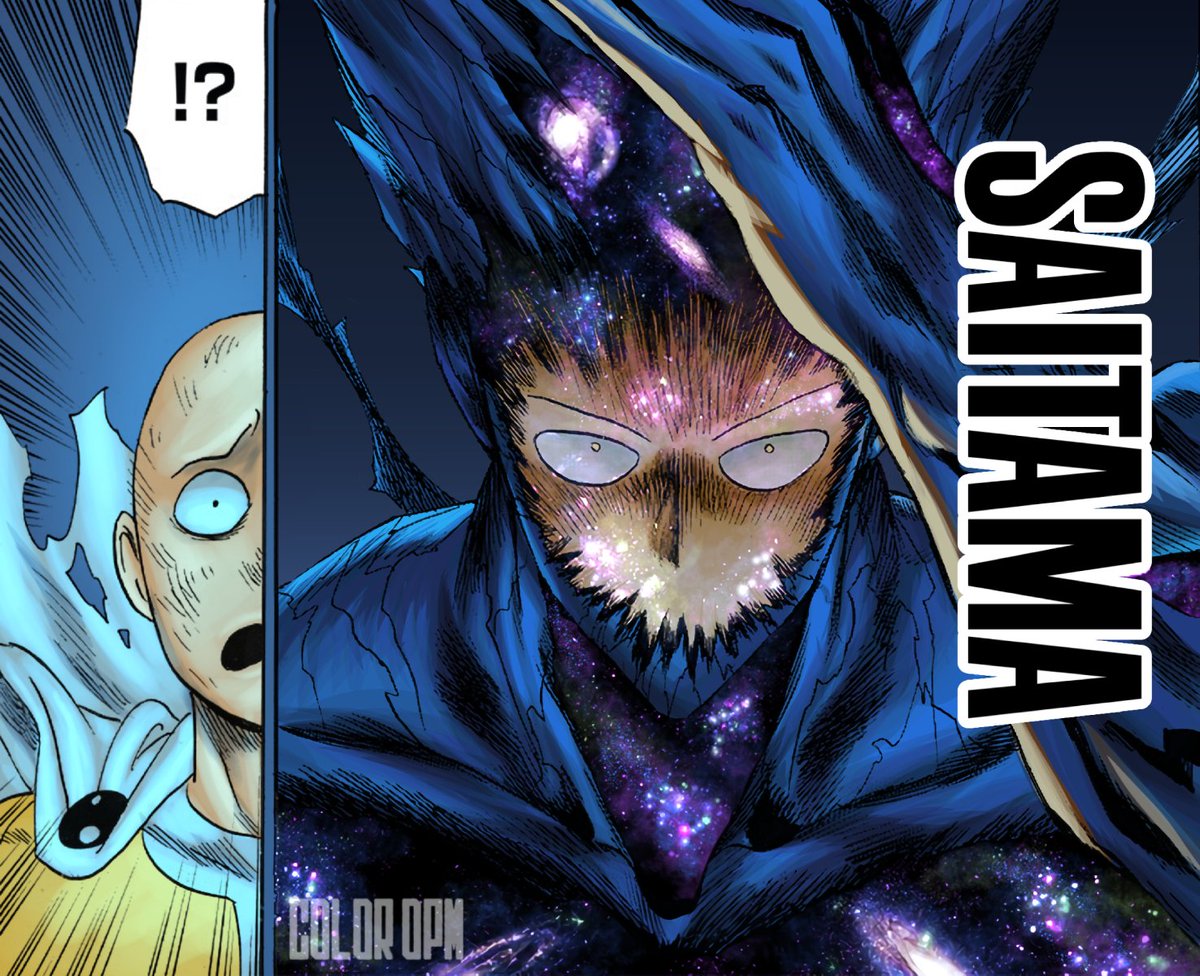 Tried coloring one punch man manga for the first time, how did I