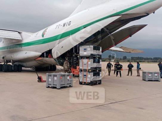 Les secouristes algériens sont les premiers à être arrivés en Syrie suite au tremblement de terre. (Protection civile algérienne)grand respect aux frères algériens