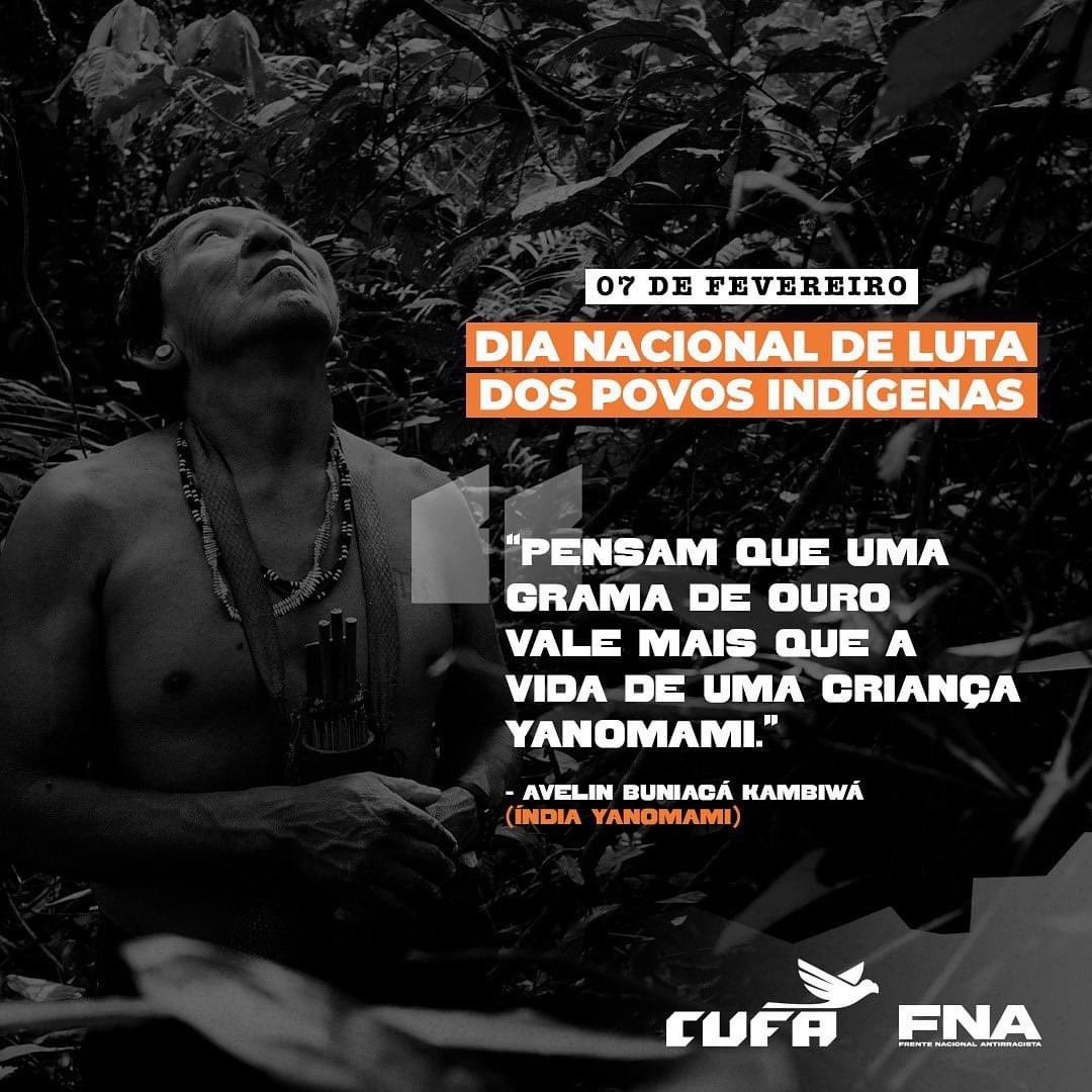 Hoje é um dia cheio de significado e representa o motivo da nossa campanha #FavelasComYanomami em nome dos povos originários. ✊🏿

Neste Dia Nacional dos Povos Indígenas, aumentamos o nosso apelo por Roraima e pelo povo Yanomami. Doe e contribua para essa grande missão.