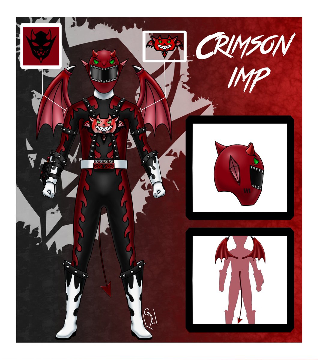 MaxiriderS2's tweet photo. Por fim, a forma ranger de Kurenai, o Halloweenger vilão que apareceu no filme: CrimsonImp
#art #draw #digitalart #tttdivulga #Sararetweets #arte #artedigital #oc #originalcharacter https://t.co/95v6Yq507O