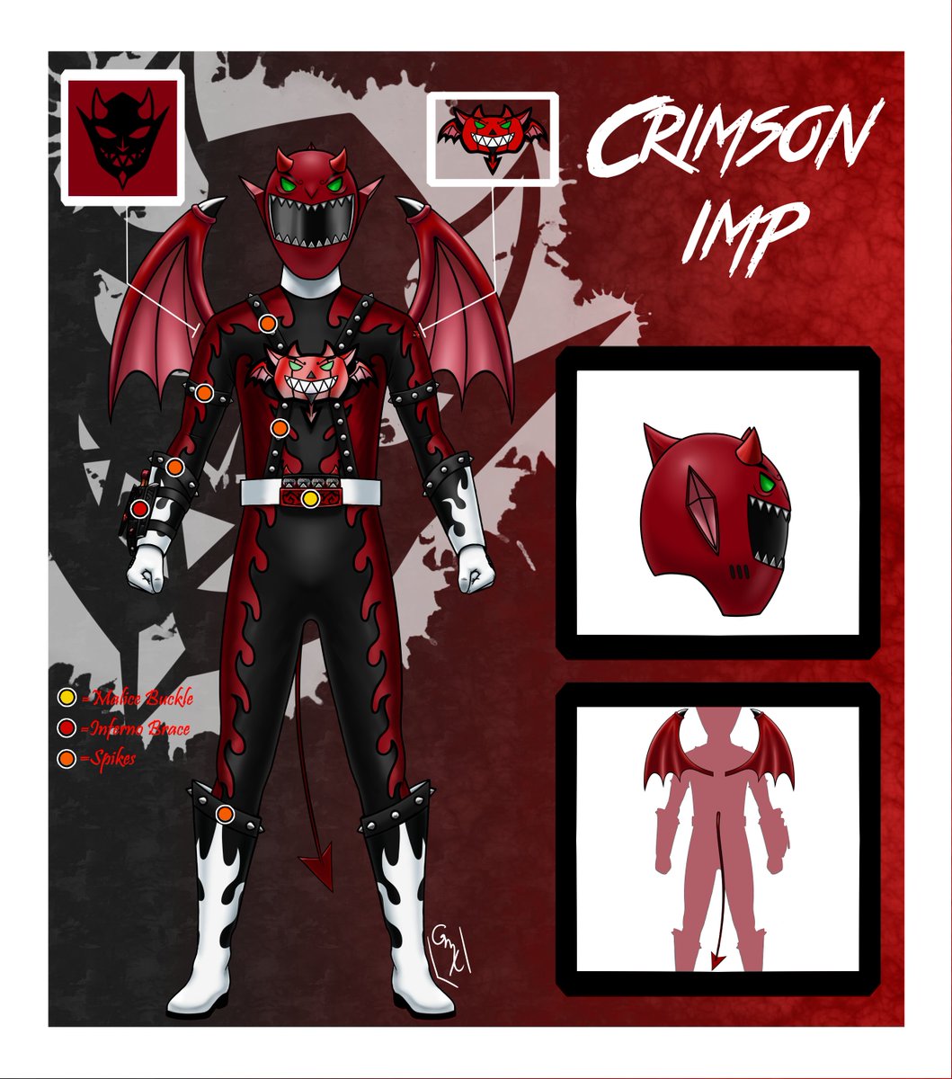 MaxiriderS2's tweet photo. Por fim, a forma ranger de Kurenai, o Halloweenger vilão que apareceu no filme: CrimsonImp
#art #draw #digitalart #tttdivulga #Sararetweets #arte #artedigital #oc #originalcharacter https://t.co/95v6Yq507O