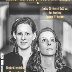 Hdkeyser's tweet photo. #CloseupClassics presenteert Tineke Steenbrink (klavecimbel) & Judith Steenbrink (barokviool) in Huis Hodshon, Haarlem. De zeer muzikale tweelingzussen brengen een unieke luisterervaring met spannend repertoire uit de 17e eeuw. Ben jij erbij? 26 feb. 15 u. https://t.co/shnLmcrFuq https://t.co/NTX3VRDw8u
