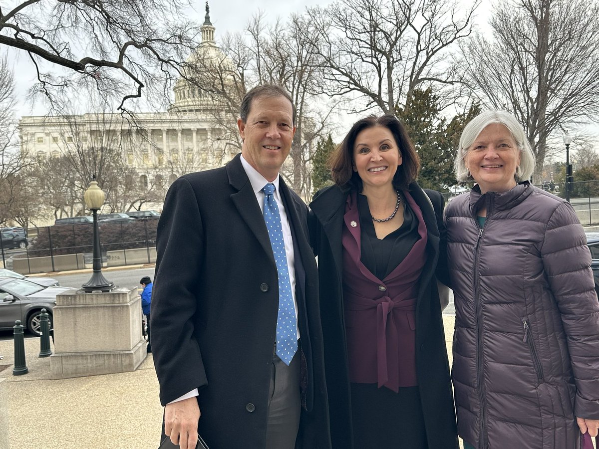 At the capital to meet with congressional leaders and senators to ask for their continued support of students. #naicu2023 #aiccu #doublepell