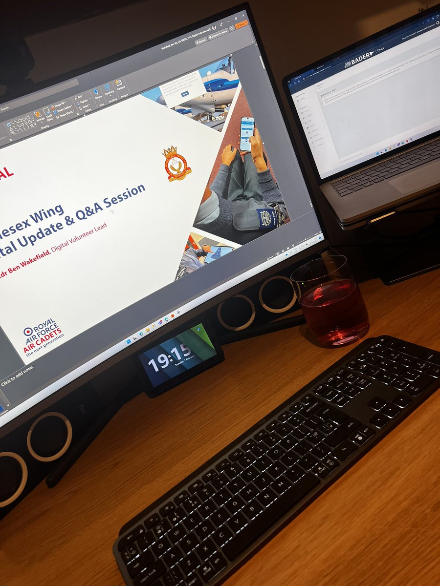 Great to catch up with <a href="/MiddlesexATC/">Middlesex Wing RAFAC</a> this evening to update colleagues on all things digital including their upcoming use of Learn! Great questions and engagement from the team and looking forward to seeing them use the new tools with their cadets!