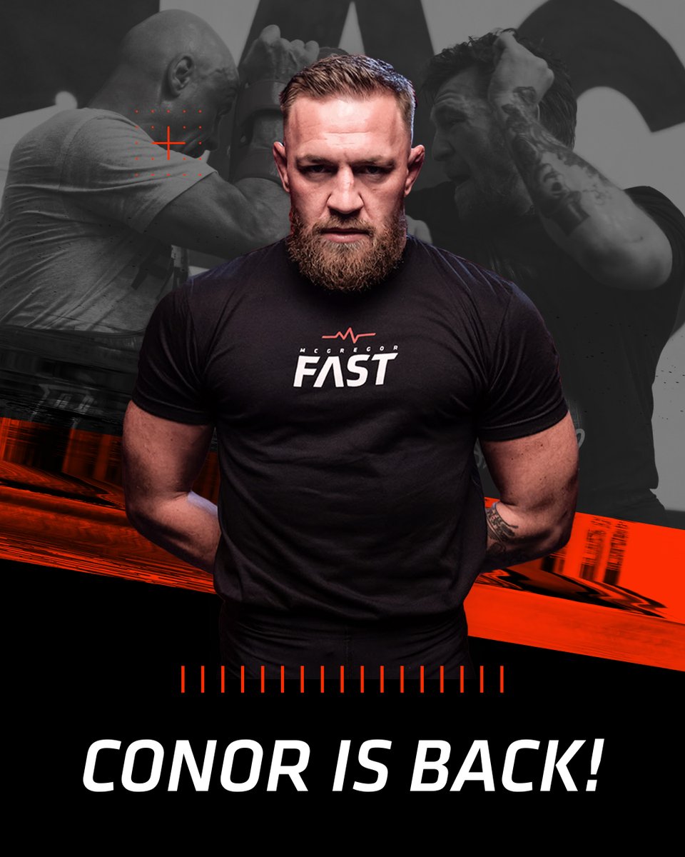 McGregor FAST tweet media