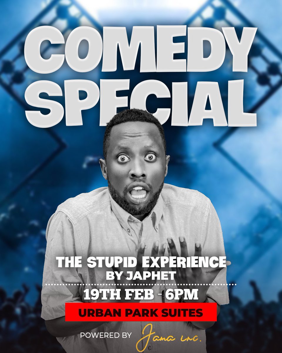 We’ve been working on this✌️
So Let’s do it!🙏 My very First #ComedySpecial  titled 
#TheStupidExperience happening on 19th feb … 🔥