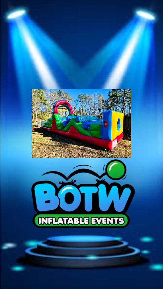 bouncing_br's tweet image. Rent a Bounce House Rental in Baton Rouge and Surrounding areas.  Our Obstacle Courses are sure to bring the fun at any Party Event!  Rather you are having an Adult Party Event or a Party Event with Kids, everyone could have fun with our Obstacles.  #bouncehouserentals #funjump